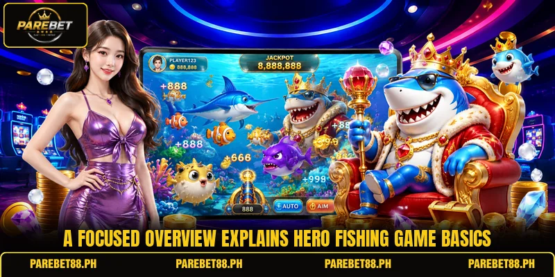 A focused overview explains Hero Fishing game basics A focused overview explains Hero Fishing game basics