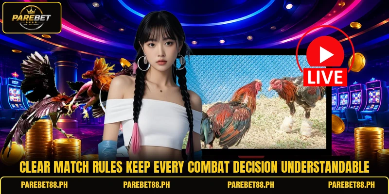 Clear match rules keep every combat decision understandable Clear match rules keep every combat decision understandable