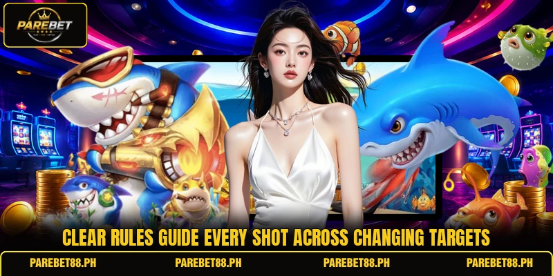 Clear rules guide every shot across changing targets Clear rules guide every shot across changing targets