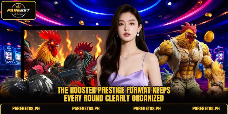 The rooster prestige format keeps every round clearly organized The rooster prestige format keeps every round clearly organized